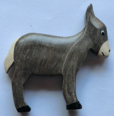 Donkey Design 2 Wooden Fridge Magnet