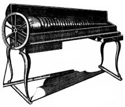 Glass Harmonica or Armonica invented by Benjamin Franklin