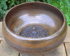Cast Gulpa Tibetan Bowl