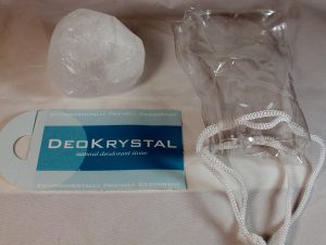 Natural Deodorant Stone in Bag