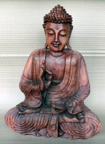 Carved Wooden Buddhas