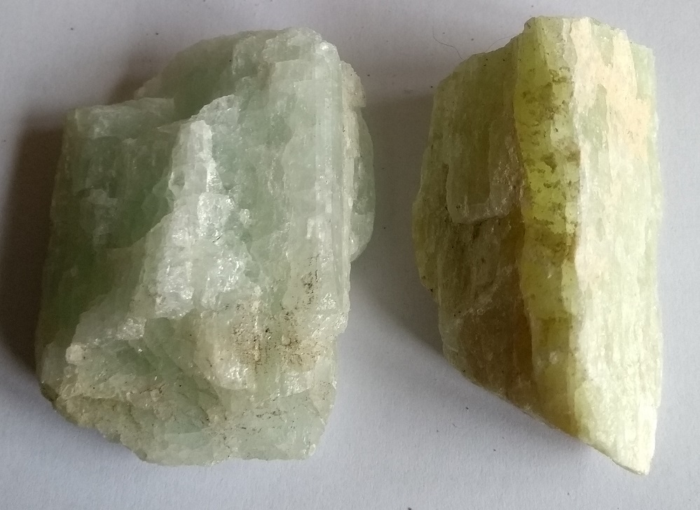 Beryl Specimens No 40 (Two pieces)