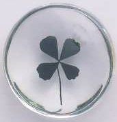 Angel Blessing Stone Shamrock