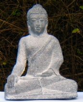 Seated Meditating Stone Buddha No 2