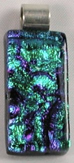 Dichroic Glass Pendant No20