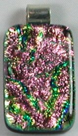 Dichroic Glass Pendant No23