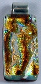 Dichroic Glass Pendant No24