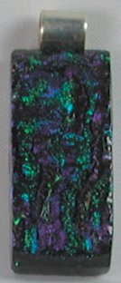 Dichroic Glass Pendant No26