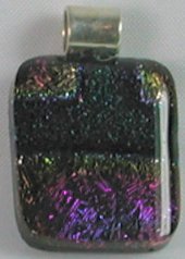 Dichroic Glass Pendant No27