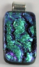 Dichroic Glass Pendant No29