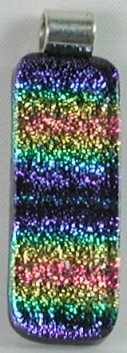 Dichroic Glass Pendant No30