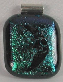 Dichroic Glass Pendant No32