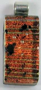 Dichroic Glass Pendant No33