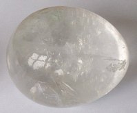 Quartz Rock Crystal Egg 60mm (5A)