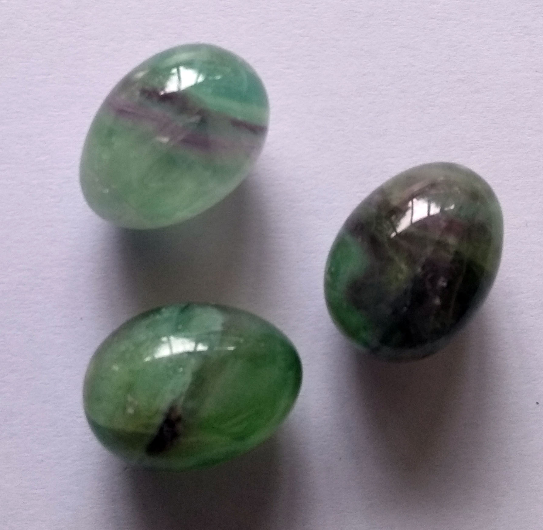 Small Green Fluorite Egg (5A)
