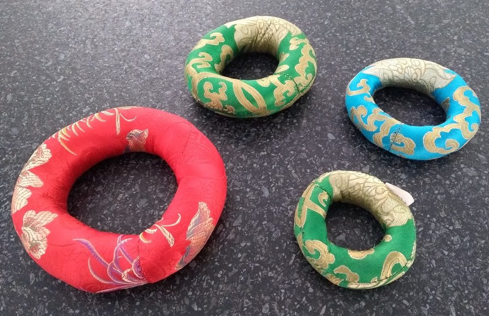 Padded Rings for Tibetan Bowls