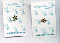 Angel Star Lapel Pins