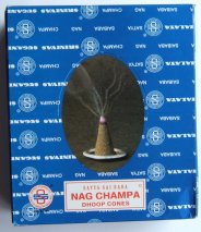 Carton of Nag Champa Dhoop Incense Cones