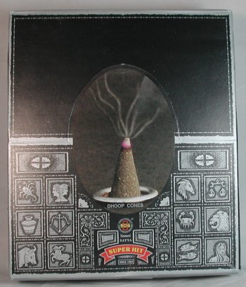 Carton of Super Hit Dhoop Incense Cones