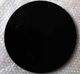 Black Obsidian Scrying Mirror (Magick Mirror) Round 9.8 Inches No 1341