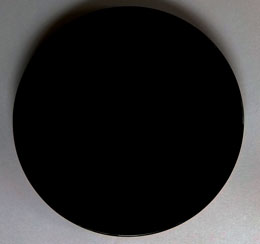 Black Obsidian Scrying Mirror (Magick Mirror) Round  6 Inches No 367