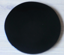 Black Obsidian Scrying Mirror (Magick Mirror) Round 5.7 Inches No 355