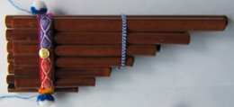 Zampona Peruvian Double Pan Pipes (13 Pipes) 30cm Long