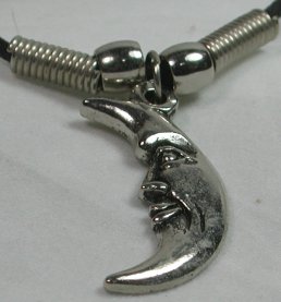 Moon Pewter Pendant