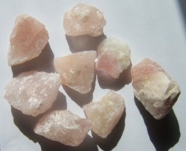 Large Rose Quartz Pieces 500g