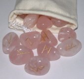 Rose Quartz Runes Set