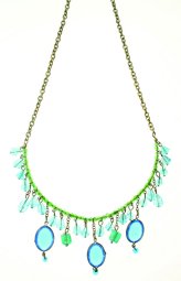 Fair Trade Turquoise Beads Necklace Tar 2067
