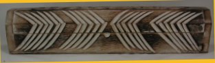 Mango Wood Incense Smoke Box Chevron