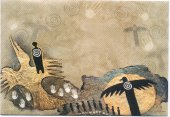 Tree Free Petroglyph Paintings Cards 