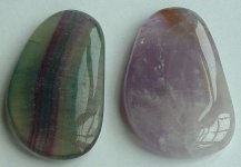 Small Fluorite Worry Stone