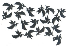 Silver Angel Confetti