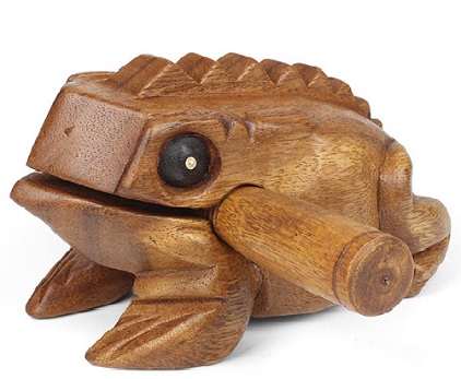 Wooden Frog Guiro