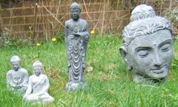 Stone and Crystal Buddhas