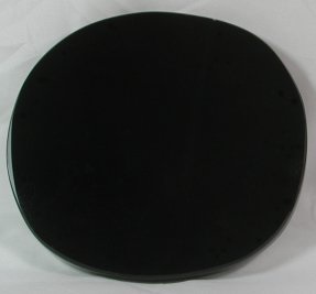 Black obsidian scrying mirror 2