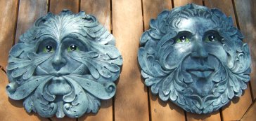 Green Man Plaques