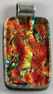 Dichroic Glass Pendants