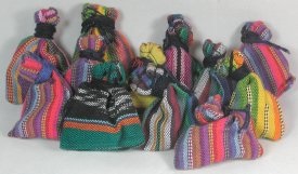 Worry Dolls in Bags