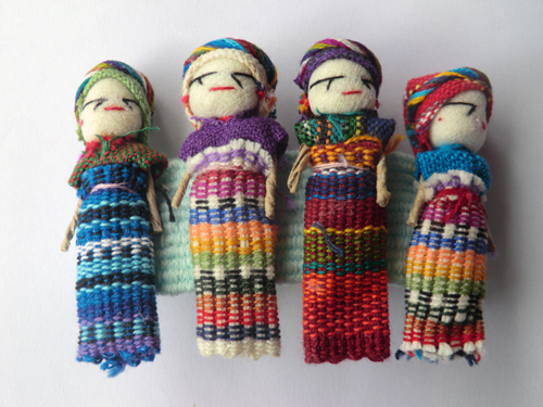 Worry Dolls in Bags